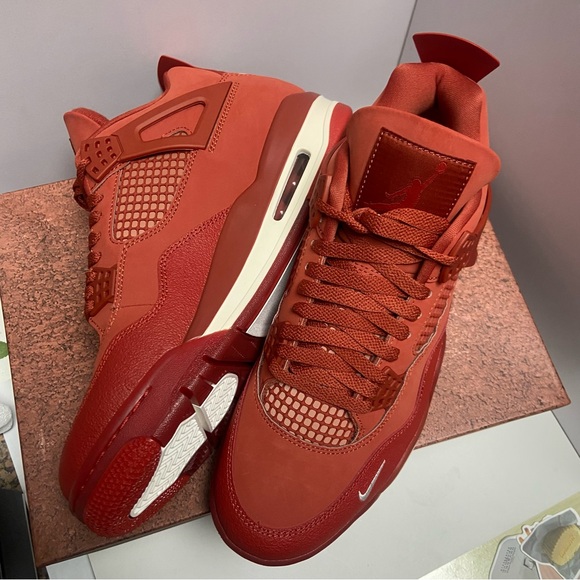 Nike Red Air Jordan Sneakers - Picture 2 of 6